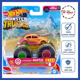 Xe mô hình Hot Wheels Monster Trucks Volkswagen Beetle GTH59.