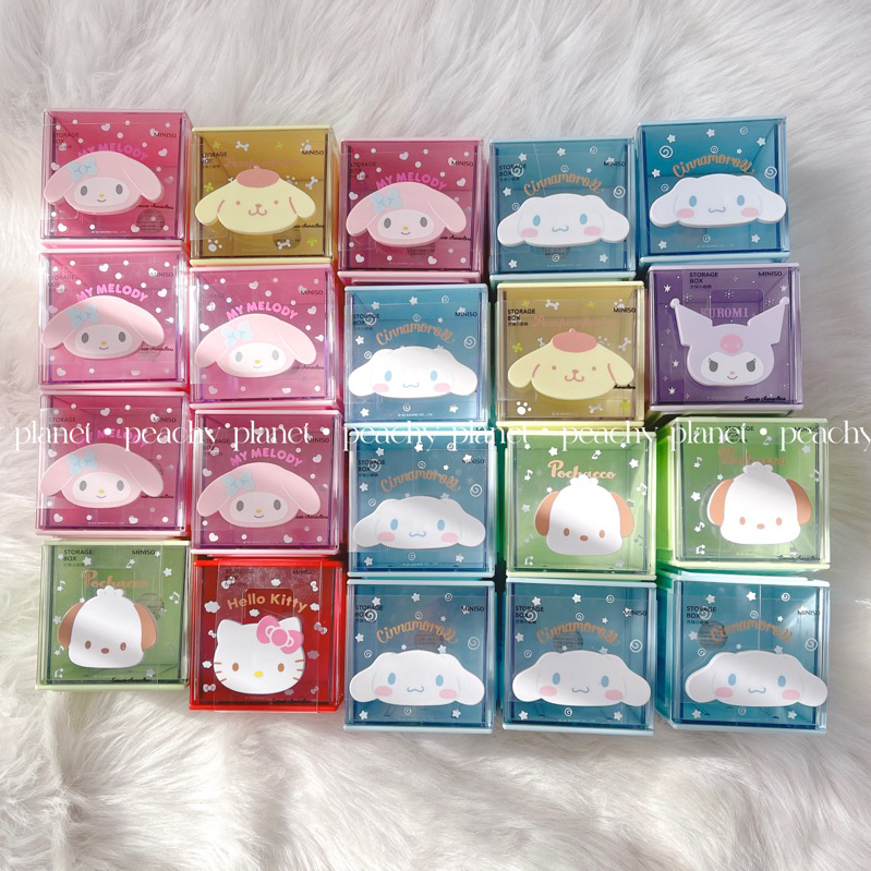 Tủ Sanrio vuông để bàn