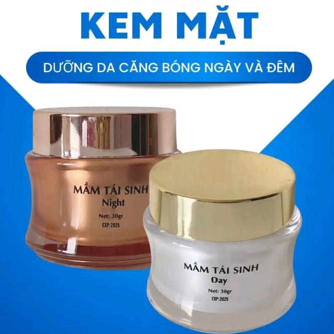 Lẻ 1 Cặp mầm tái sinh ngày và đêm dưỡng trắng hết nám tàn nhang