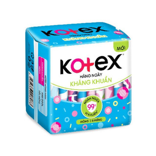Bvs kotex hằng ngày. bịch 8 miếng.