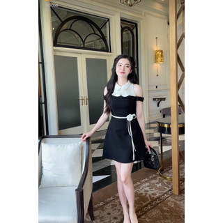 ĐẦM TRỄ VAI CỔ SƠ MI