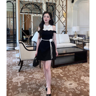 ĐẦM TRỄ VAI CỔ SƠ MI