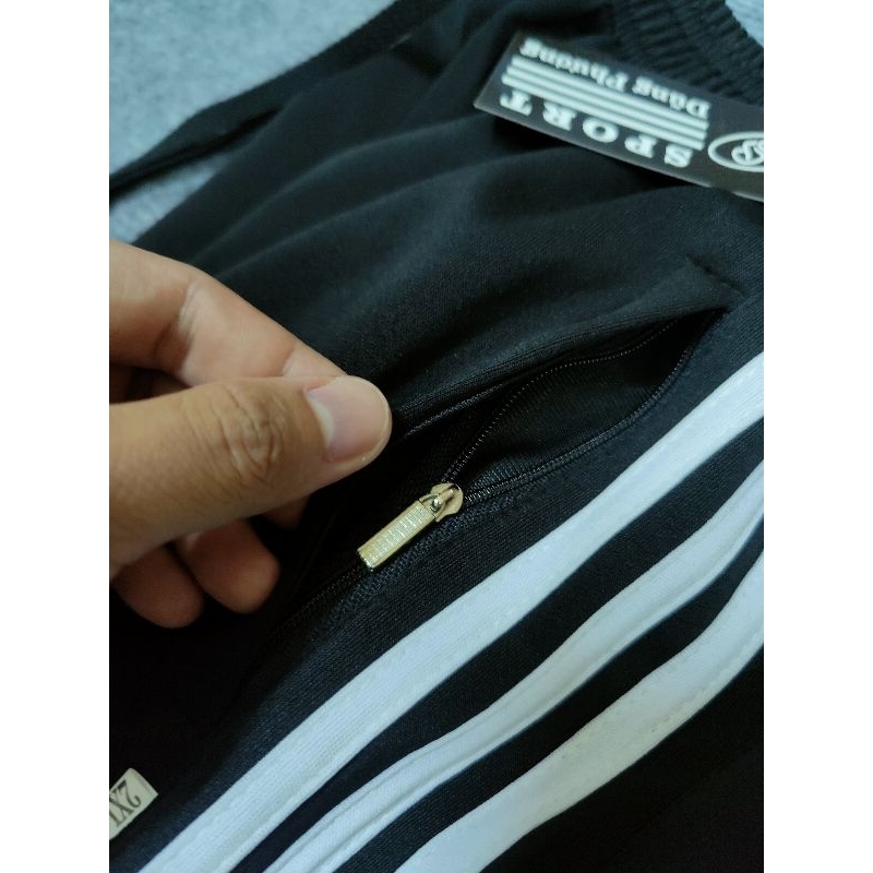 Quần Thể Thao Jogger Nam Nữ Co Dãn 4 Chiều Thoải Mái 3 Sọc Tập Gym, Đi chơi, Chạy Bộ