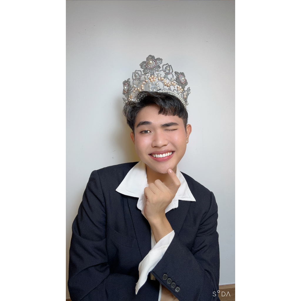 Combo làm handmade vương miện Miss International 2022- TRAI HỒNG THẬT (TRAI SÔNG) (MI) (KHÔNG PHẢI VƯƠNG MIỆN LÀM SẴN)