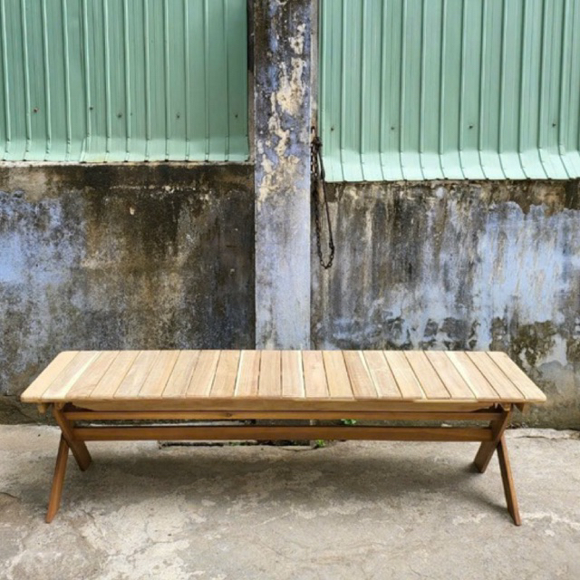 Xả kho băng ghế gỗ - ngoài trời