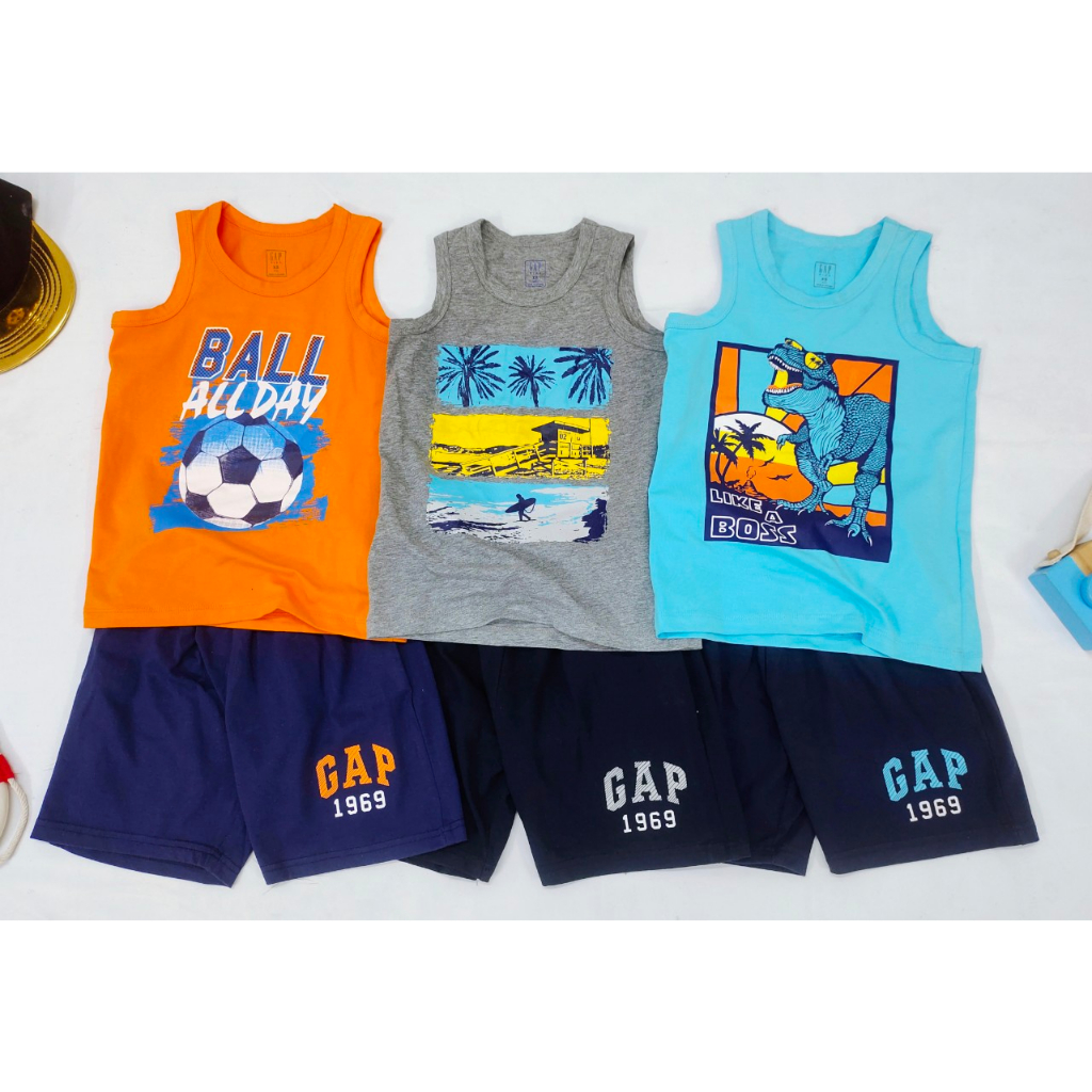 bộ ba lỗ bé trai size đại 18-55kg vải dư cotton co giãn thoải mái