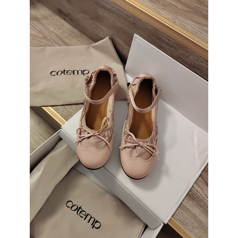Giày bale cao cấp mẫu mới Cotemp 2023 da thật