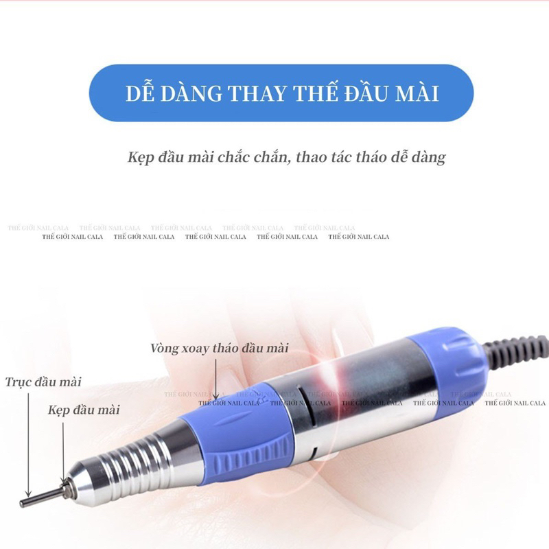 Máy mài JD800 chính hãng- Máy mài móng JD800 hàng chuẩn- Máy mài khoẻ êm tay