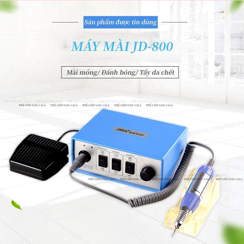Máy mài JD800 chính hãng- Máy mài móng JD800 hàng chuẩn- Máy mài khoẻ êm tay