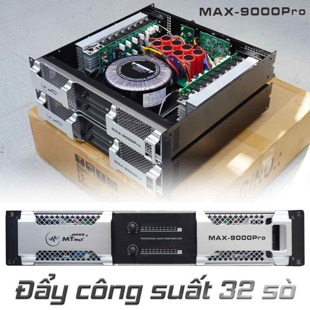 Combo Dàn Karaoke Loa Đôi Bass30, Đẩy Max9000Pro, Vang T68, Micro UGX50  Chất Lượng Cao