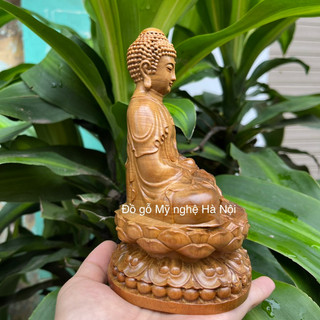 Tượng phật a di đà gỗ bách thơm