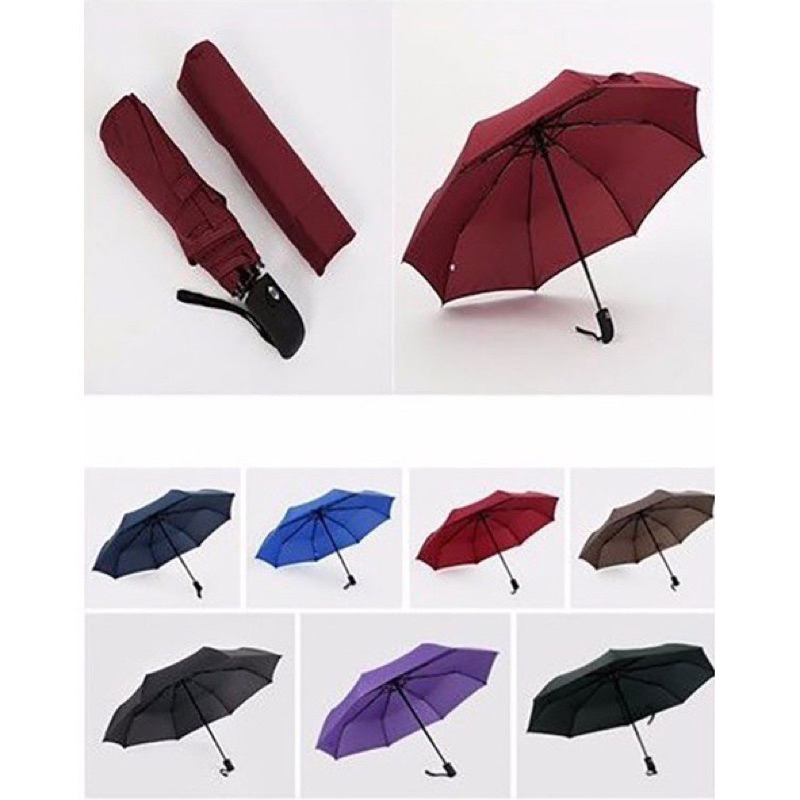 Ô Gấp Gọn Tự Động Đóng Mở 2 Chiều Loại To 10 Nan Cao Cấp Vải Chống Thấm