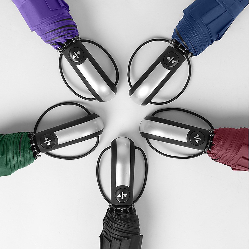 Ô Gấp Gọn Tự Động Đóng Mở 2 Chiều Loại To 10 Nan Cao Cấp Vải Chống Thấm