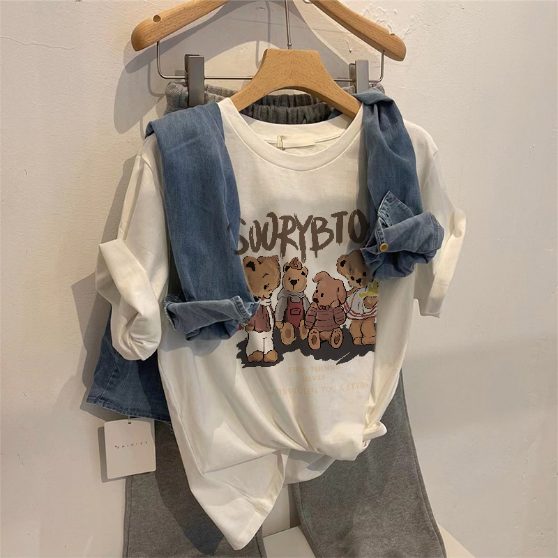 SALMO local brand Áo thun nữ xám ghi áo phông tay lỡ bigsize unisex tee 100%Cotton