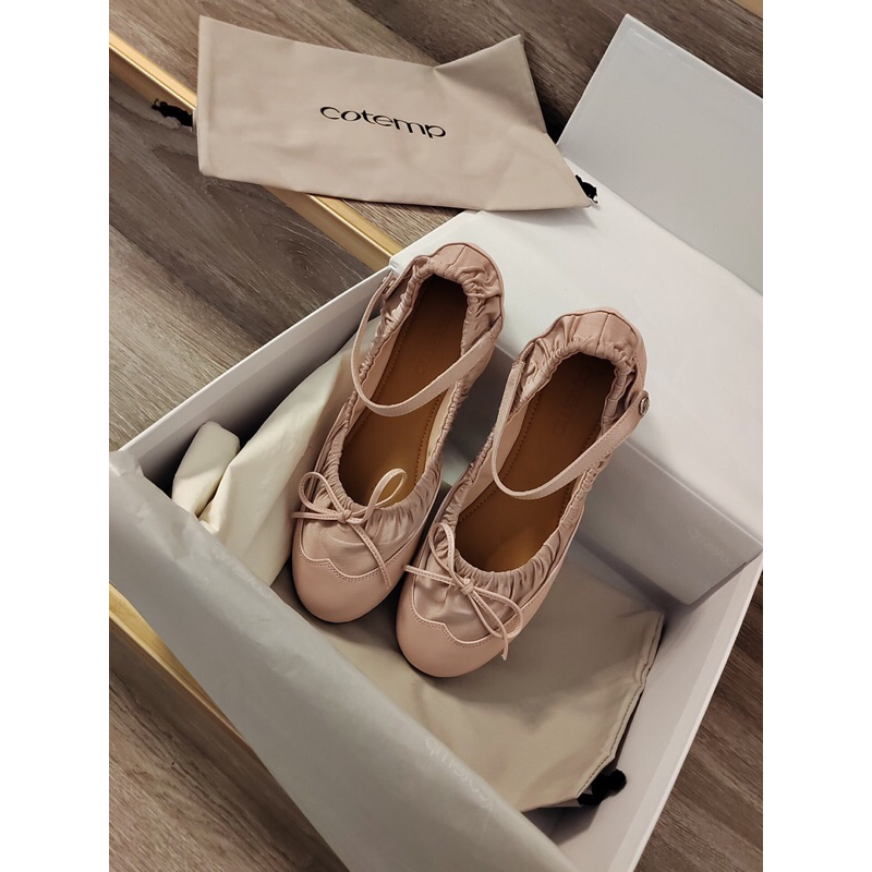 Giày bale cao cấp mẫu mới Cotemp 2023 da thật