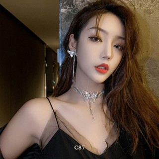 VÒNG CỔ CHOKER ĐÍNH ĐÁ