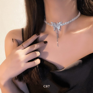 VÒNG CỔ CHOKER ĐÍNH ĐÁ