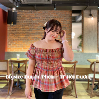 Áo peplum đũi Bigsize 60-90kg