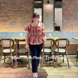 Áo peplum đũi Bigsize 60-90kg