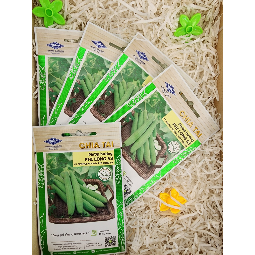 Hạt Giống Mướp Hương lai F1 Phi Long 53 (Gói 2G)