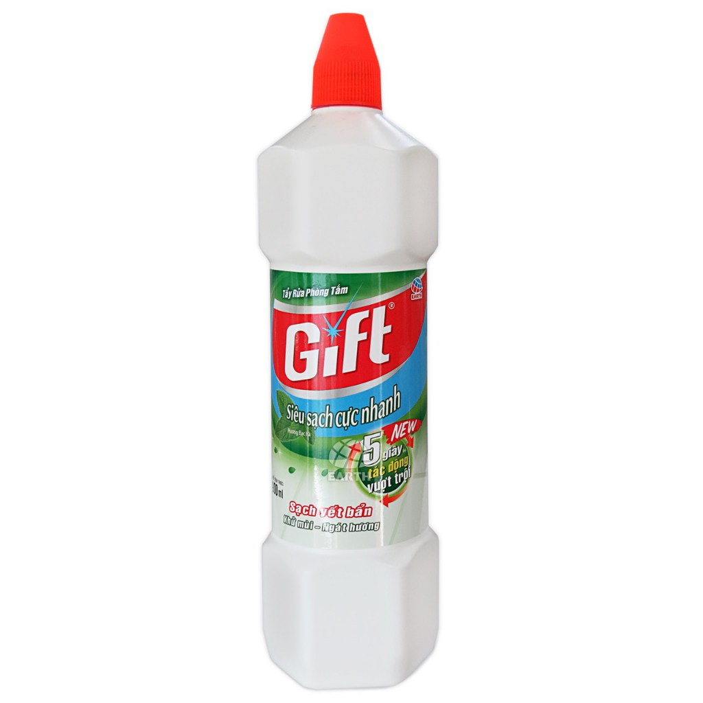 Tẩy Toilet/Bồn cầu Gift 900ml Bạc Hà