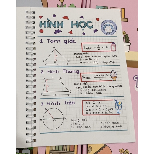 Sổ tay takenote toán 5 tặng kèm bộ quà 29K