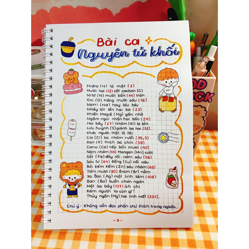 Sổ tay KHOA HỌC TỰ NHIÊN 6-8