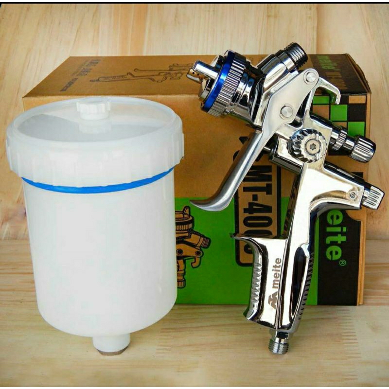 súng phun sơn meite MT4000 đầu béc 1.3mm xịn sò lên màu và bóng