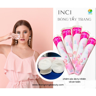 [GIÁ TỐT NHẤT] Combo 5 Bông tẩy trang INCI 150 miếng
