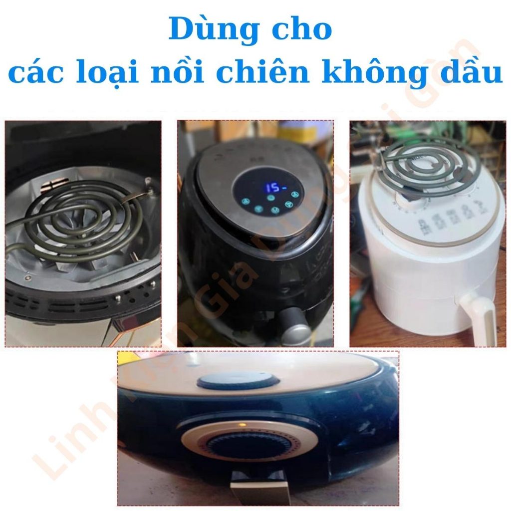 Điện trở nhiệt nồi chiên không dầu, thanh nhiệt bếp điện, mai so lò nướng, bóng đèn halogen lò nướng thủy tinh. motor
