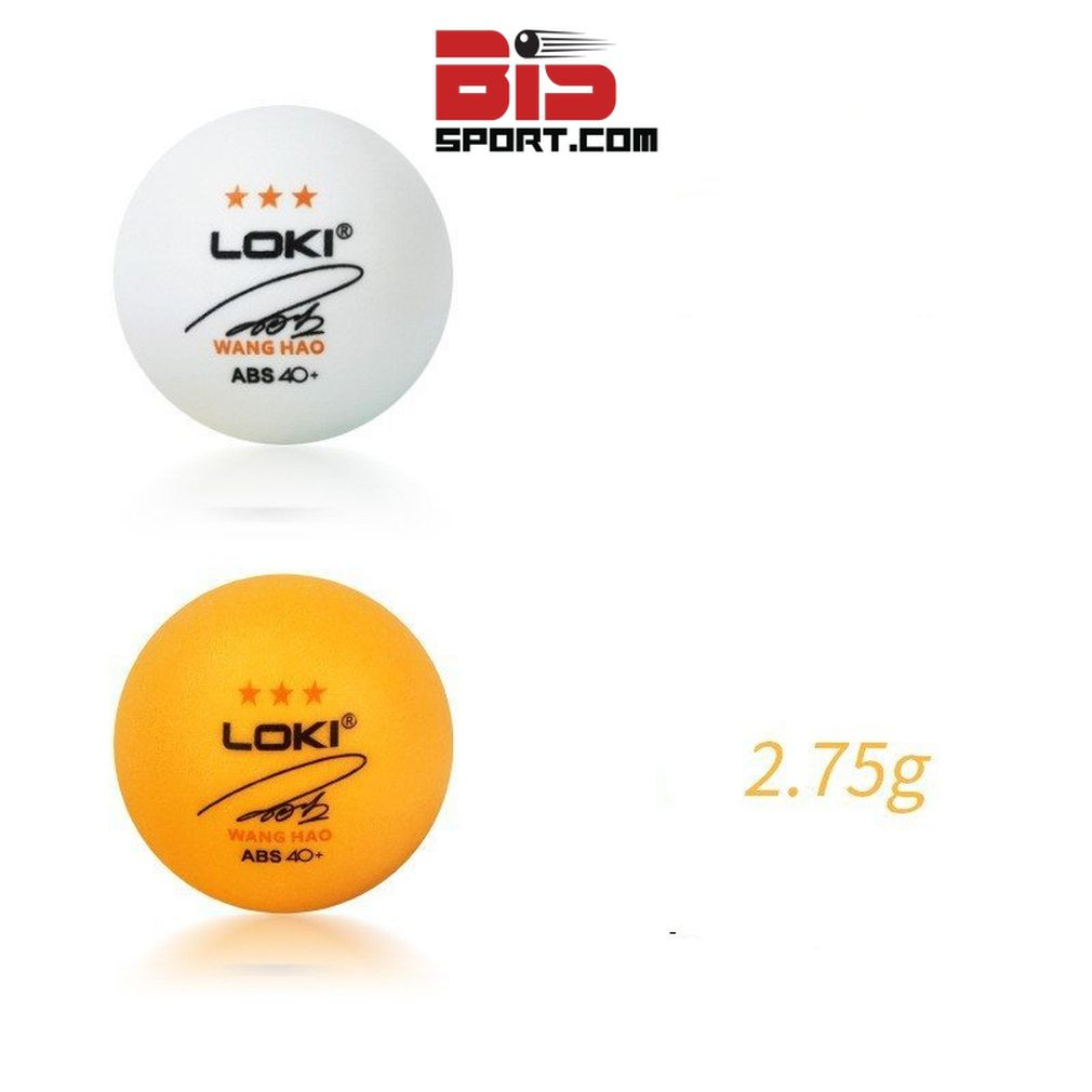 Quả Bóng Bàn Tập Luyện Cao Cấp LOKI Wang Hao 3 Sao  - Bóng Cứng , Tròn Đều , Không Khác Nhiều So Với Bóng Thi Đấu