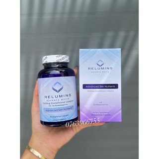 Viên uống trắng da relumins 90 viên 1650mg