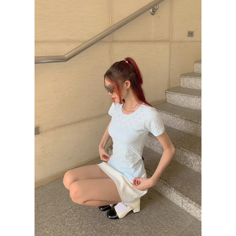 Áo thun ôm co giãn siêu tôn dáng by Xeci