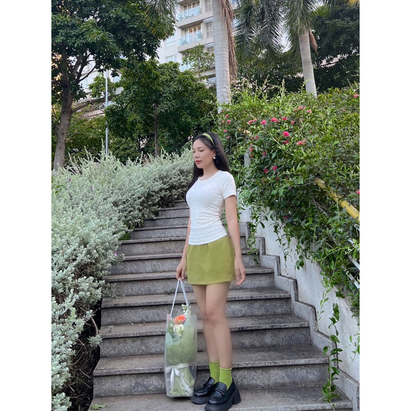 Áo thun ôm co giãn siêu tôn dáng by Xeci