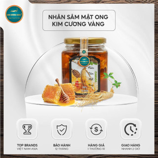 Nhân Sâm Canada Ngâm Mật Ong Nguyên Chất Thượng Hạng