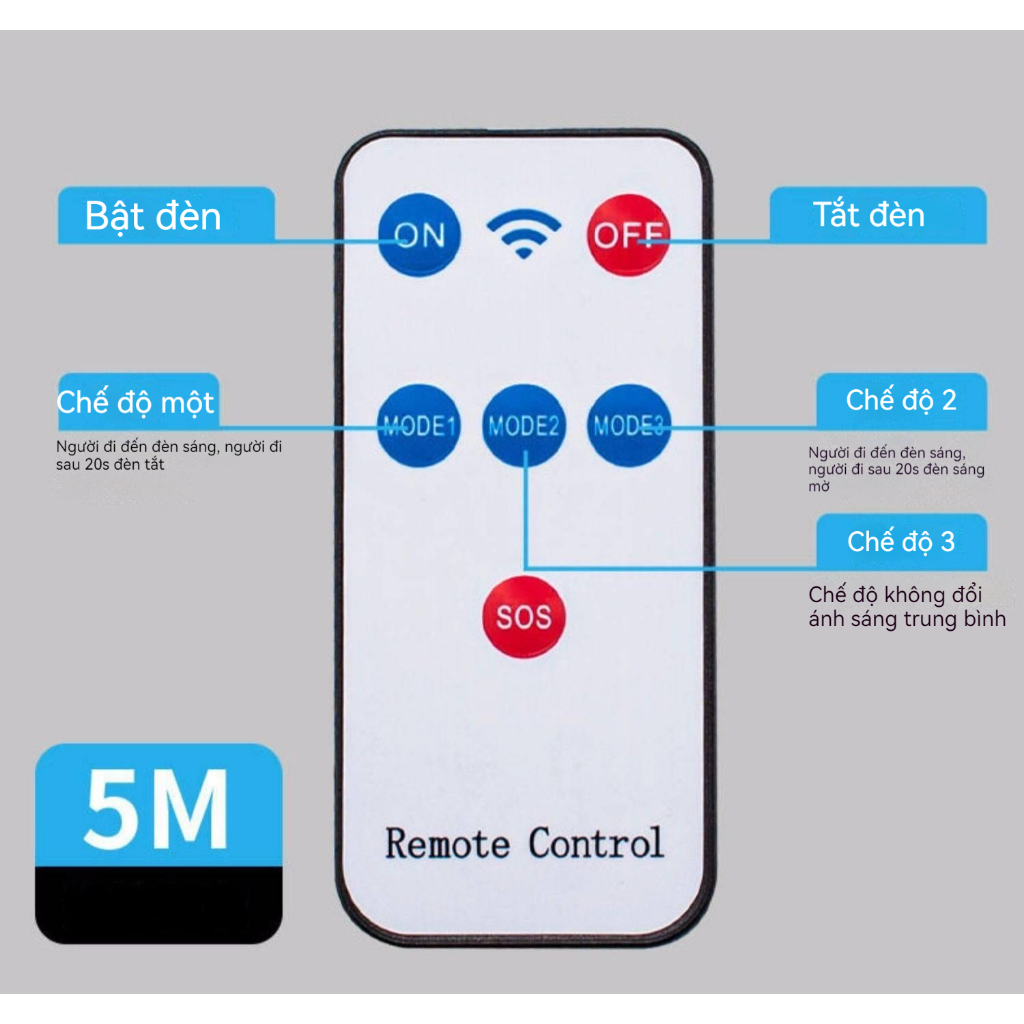 Đèn đường năng lượng mặt trời, đèn cảm biến cơ thể người 60w-80w kèm điều khiển từ xa siêu sáng tiết kiệm điện năng | BigBuy360 - bigbuy360.vn