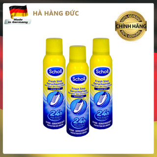 Xịt khử mùi hôi giày Scholl Schuh Deo Fresh Step -150ml
