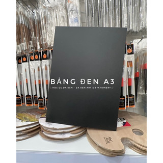[DA ĐEN] Bảng Đen A3 Dùng Kê Giấy Vẽ