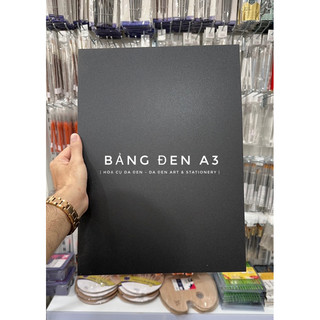[DA ĐEN] Bảng Đen A3 Dùng Kê Giấy Vẽ