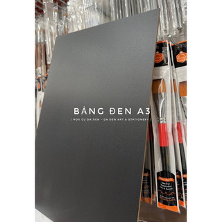 [DA ĐEN] Bảng Đen A3 Dùng Kê Giấy Vẽ