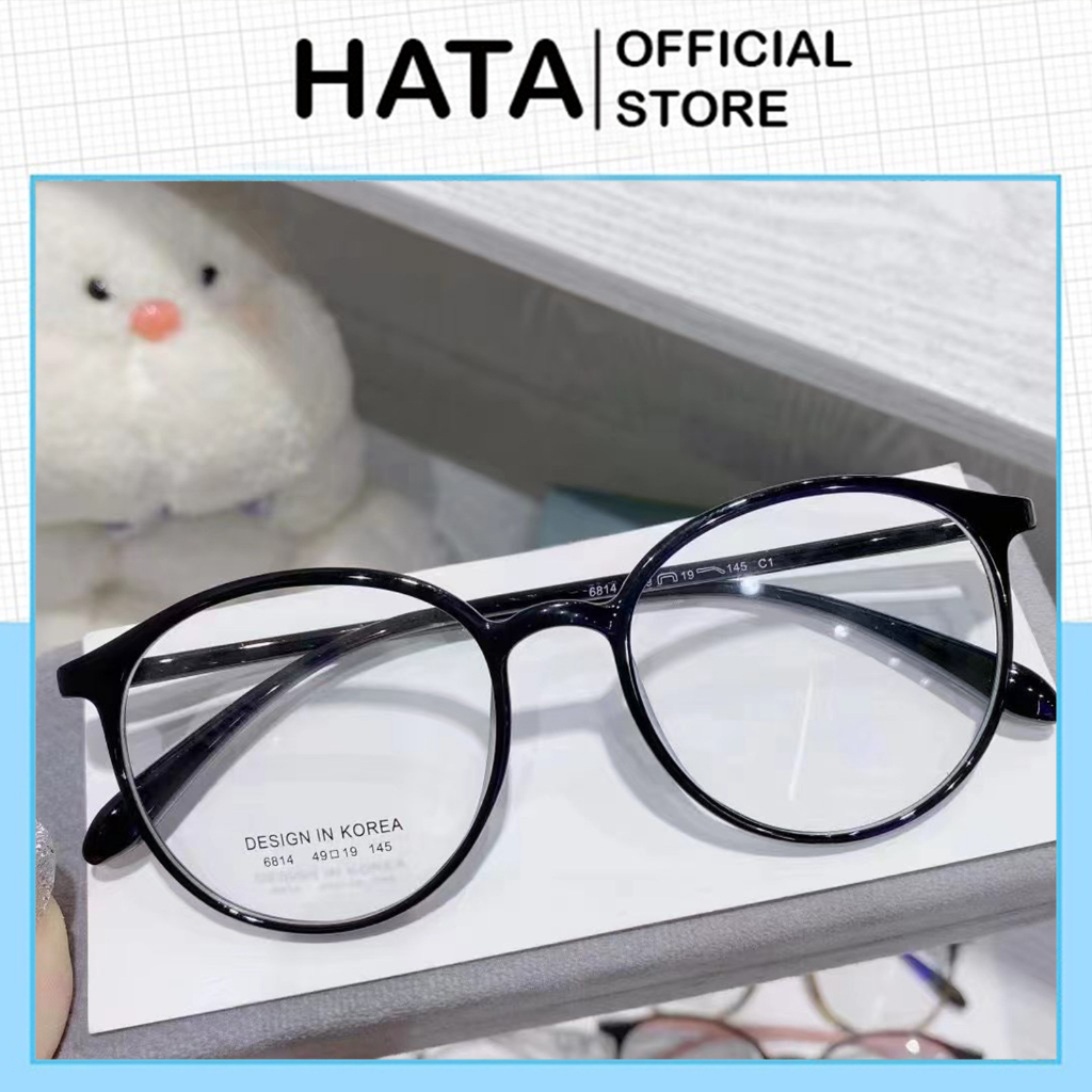 Mắt Kính Gọng Cận Dẻo Form Tròn 626 Unisex Nam nữ Phong Cách Thời Trang Cực Hot - Hata24h
