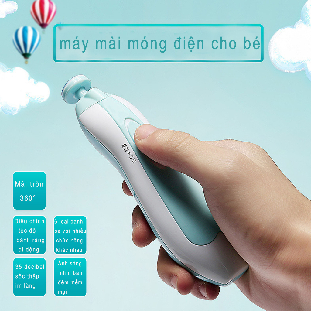 Máy cắt móng tay điện đa năng cho bé