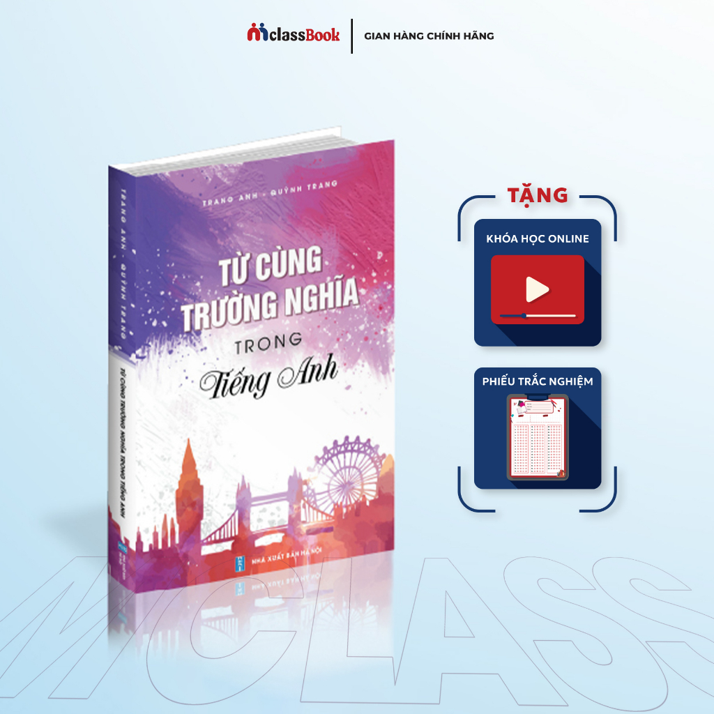 Sách học từ vựng tiếng anh cô Trang Anh: từ cùng trường nghĩa trong Tiếng anh Moon