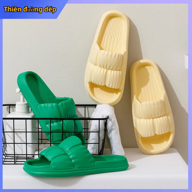 Dép bánh mì giá rẻ, tiện dụng cho gia đình, đa dạng màu sắc，Cỡ 36-41