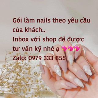 Gói làm nails box theo yêu cầu_Bạn đặt mẫu bạn muốn ib shop nhé