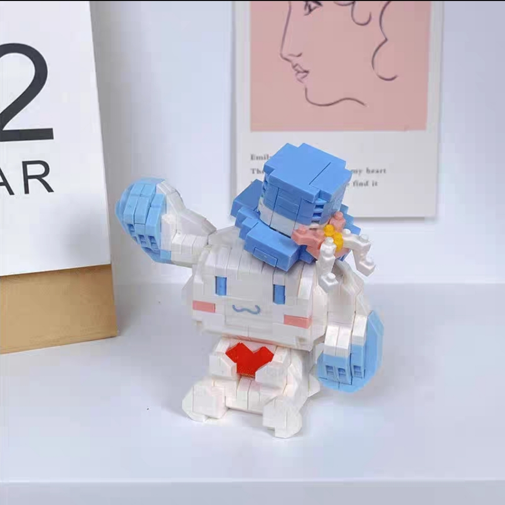 Lắp ráp mô hình Cionamoroll mini đáng yêu