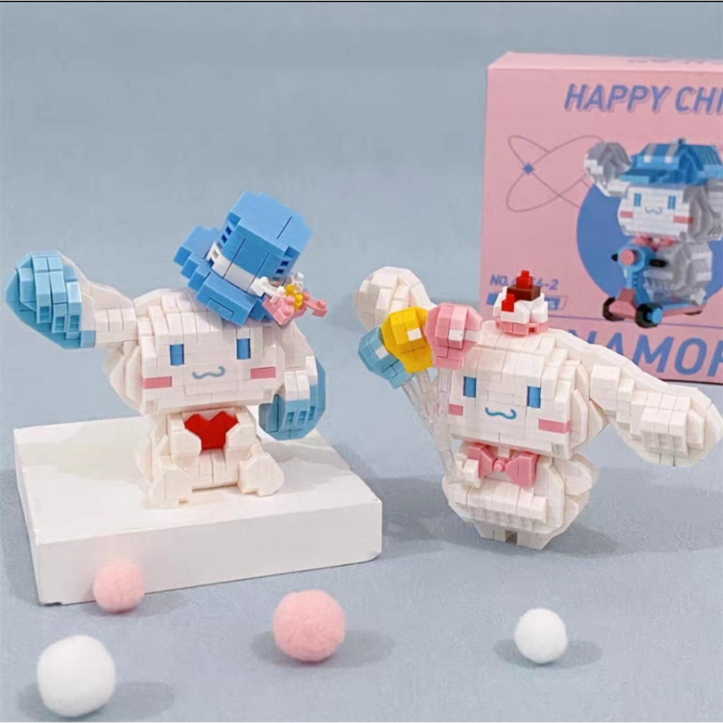 Lắp ráp mô hình Cionamoroll mini đáng yêu
