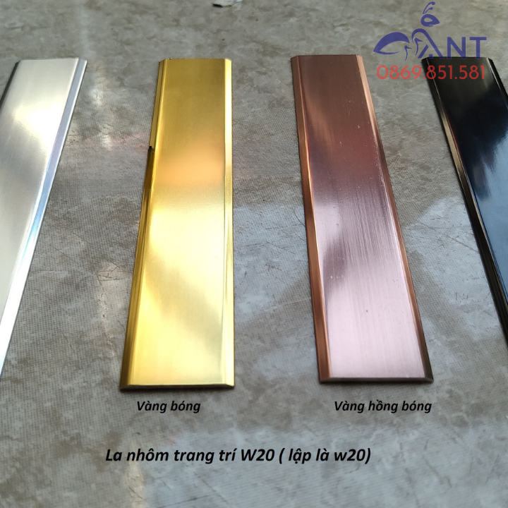 La nhôm 15mm, lập là nhôm trang trí, nẹp nhôm lập là 15mm, nẹp nhôm phẳng, hàng 1li nguyên thanh 2m5