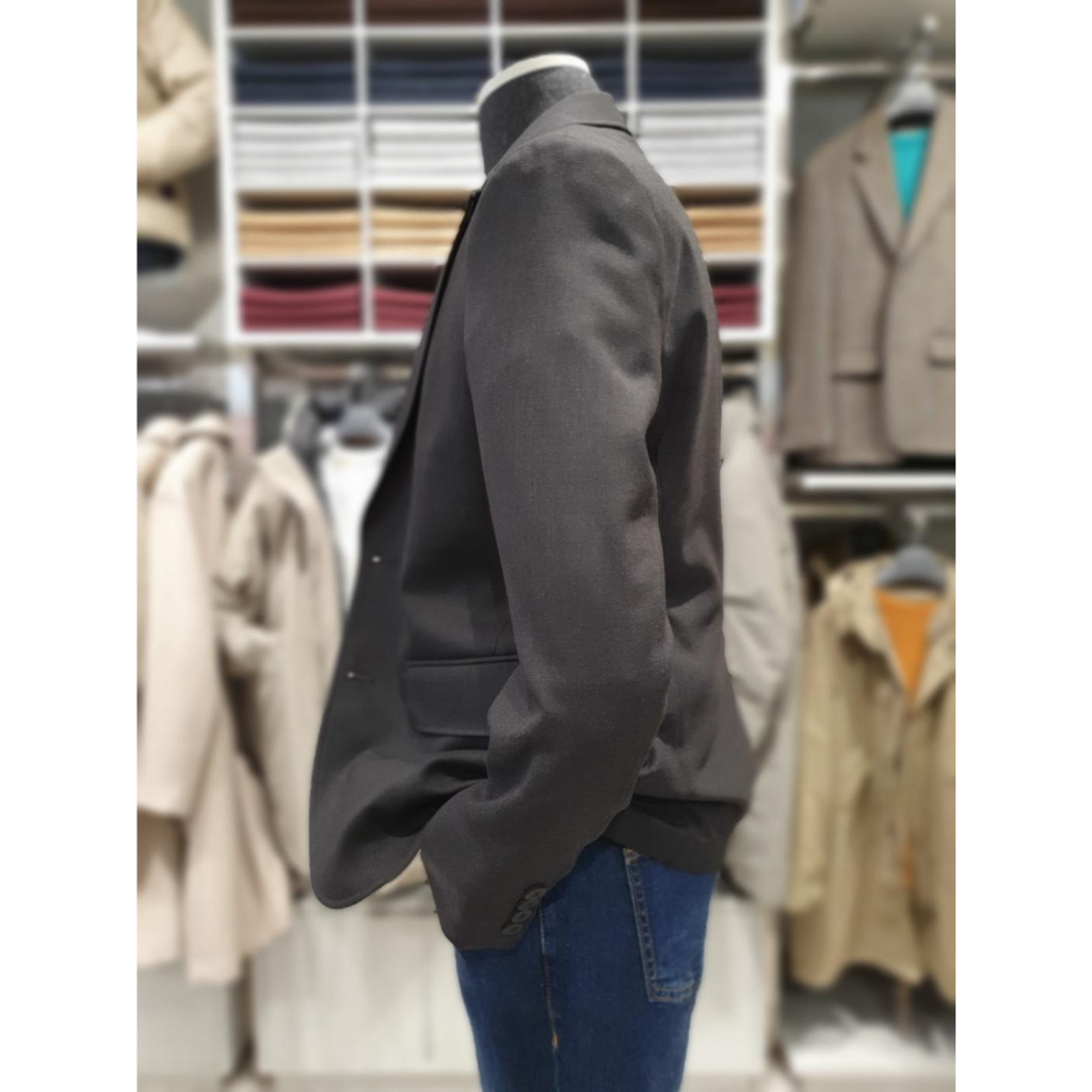 Blazer vest nam ANDZ Chất liệu  #wool_blend  | co giãn nhẹ + chống nhăn tốt.