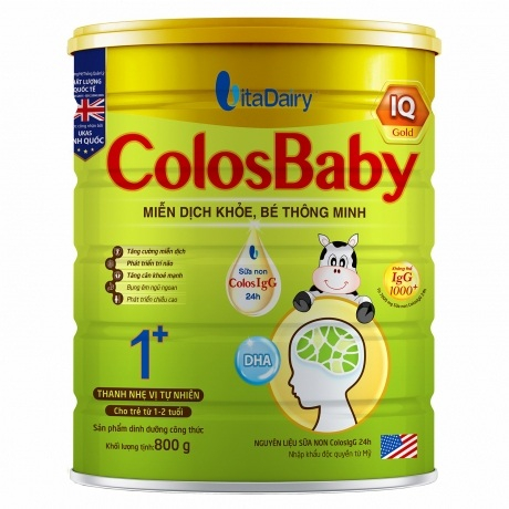 Sữa ColosBaby IQ Gold 1+ 800g